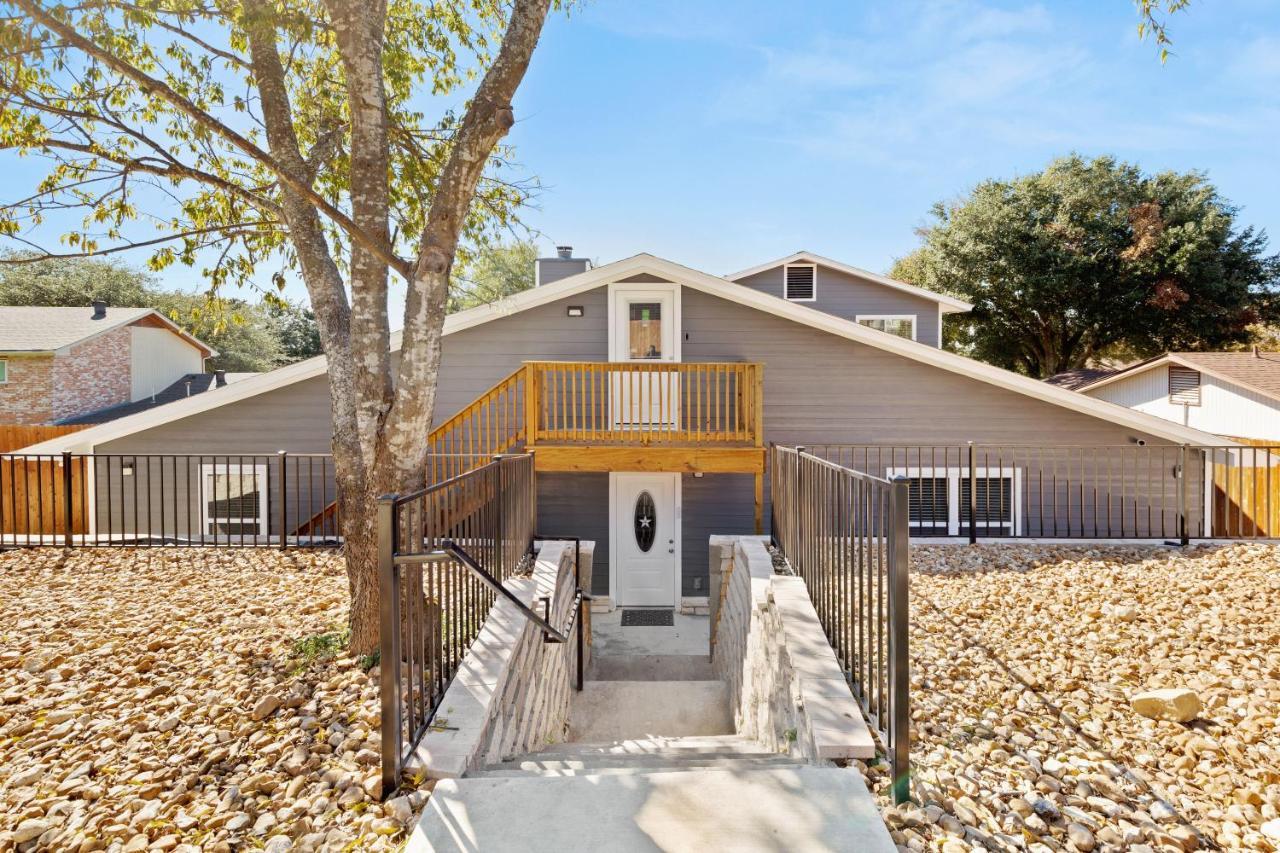 Cyc Eclectic Back House With Bbq Gazebo San Antonio Exterior foto